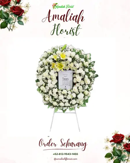 Krans Bunga Duka Keboromo